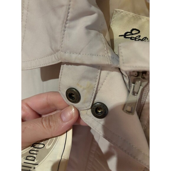 VINTAGE EDDIE BAUER TRENCH COAT SMALL PETITE - Picture 3 of 12